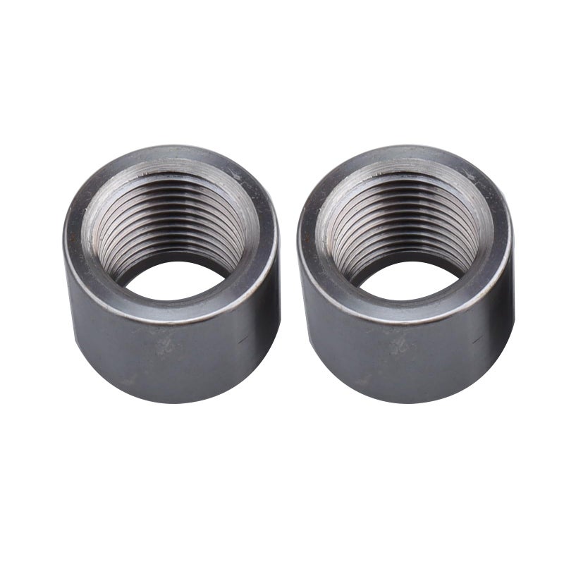 AC PERFORMANCE Steel Female 3/8 NPT Weld On Bung, 3/8" Weldable Fuel Tank Fitting, Pack of 2 - Image 2